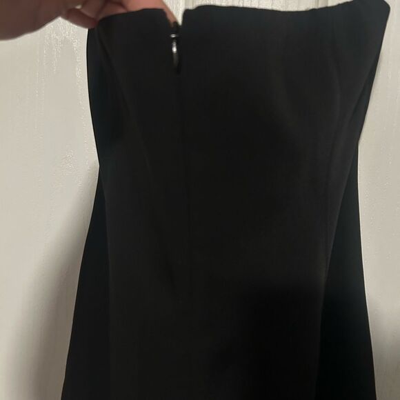 Meshki Black Strapless Cocktail Dress - Picture 8 of 9